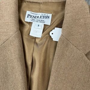 Pendleton wool suit with pants and skirt.  Awesome condition!!   All 3 pieces